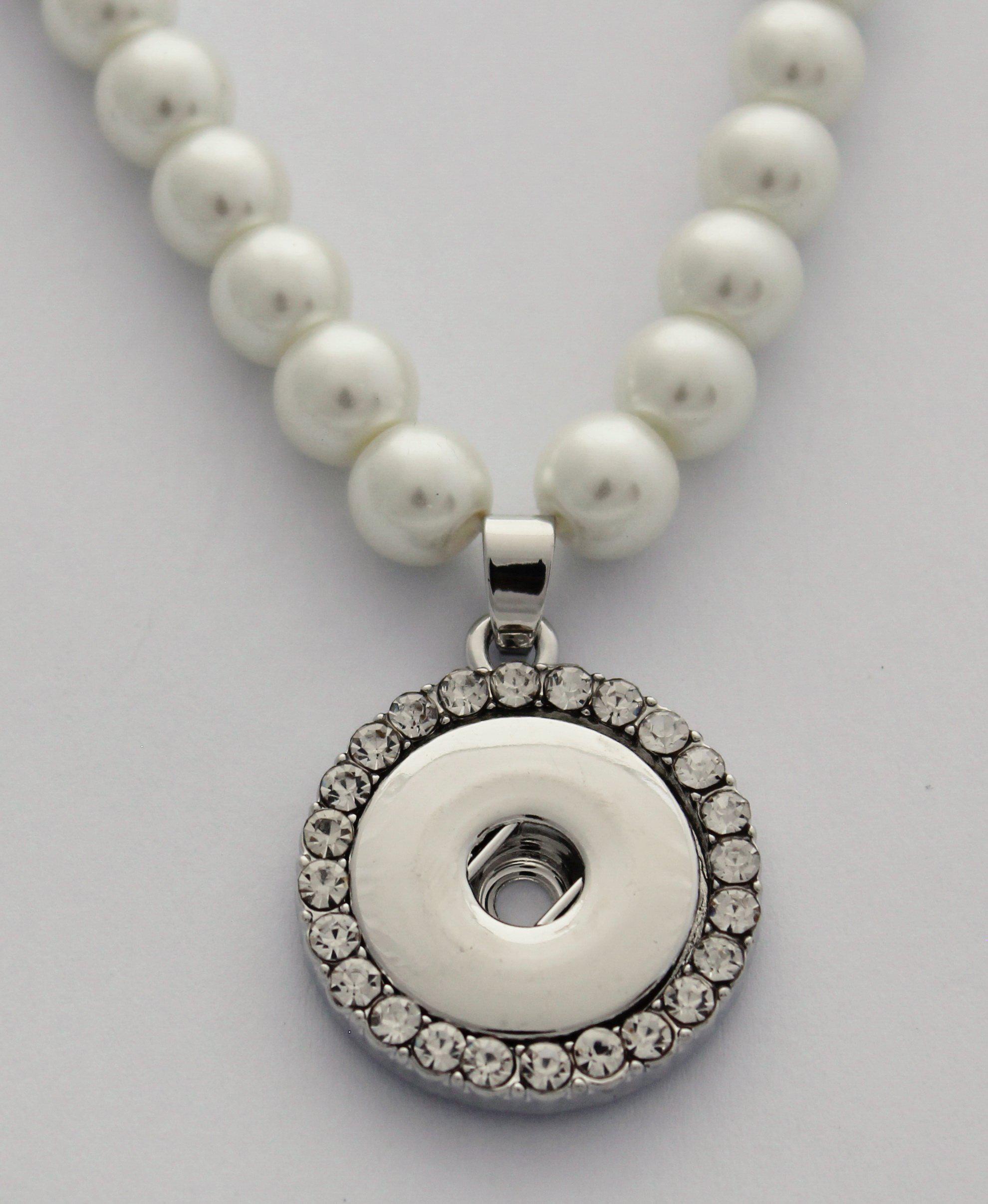 Large Snap Pendant 16 (fits large snaps)-Charmed Jewellery