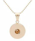 Large Snap Pendant 21 (fits large snaps)-Charmed Jewellery