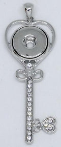 Large Snap Pendant 23 (fits large snaps)-Charmed Jewellery