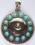 Large Snap Pendant 8 (fits large snaps)-Charmed Jewellery