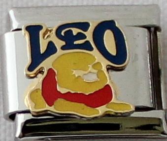 Leo Colour 9mm Charm-Charmed Jewellery