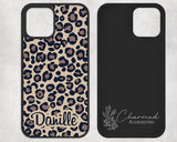 Personalized Leopard Print Cellphone Case