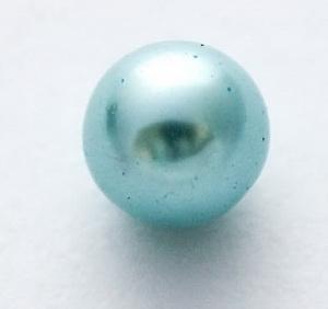 Light Blue Pearl Locket Charm-Charmed Jewellery