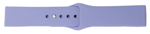 Universal Lilac Silicone Watch Band