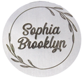 Locket Engraved Names Plate (click to personalize)-Charmed Jewellery