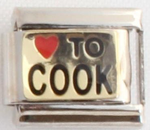 Love to Cook 9mm Charm-Charmed Jewellery