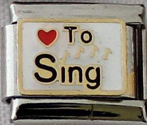 Love to Sing 9mm Charm-Charmed Jewellery
