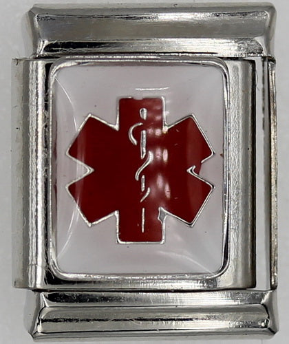 Medical Alert 13mm Charm