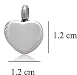 Custom Engraved Cremation Pendant - Heart