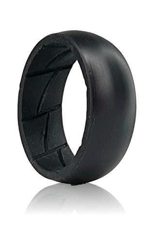 Men's Active Silicone Ring - Black (Click product to choose size)