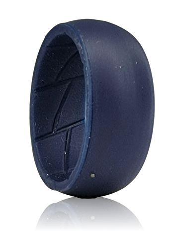 Men's Active Silicone Ring - Navy (Click to choose size)