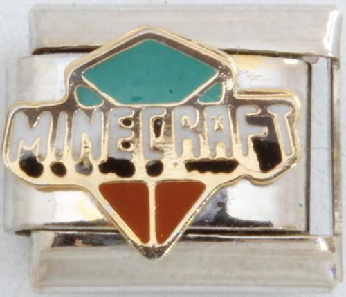 Minecraft 9mm Charm-Charmed Jewellery