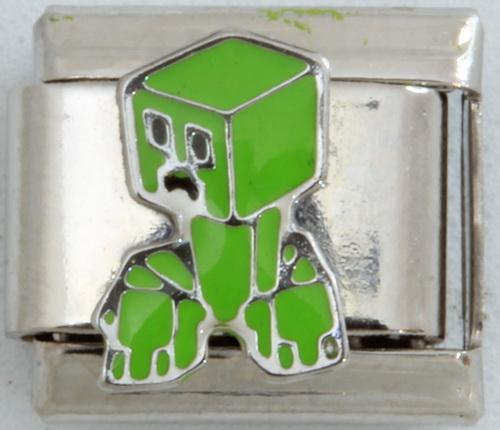 Minecraft Man 9mm Charm-Charmed Jewellery