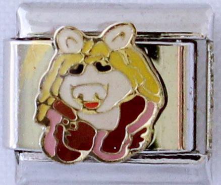 Miss Piggy 9mm Charm-Charmed Jewellery