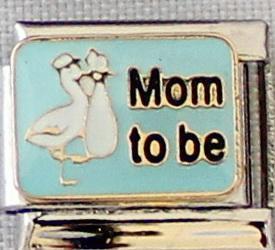 Mom to be 9mm Charm-Charmed Jewellery