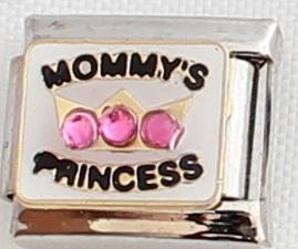 Mommy's Princess 9mm Charm-Charmed Jewellery