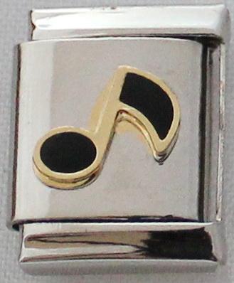 Music Note 13mm Charm-Charmed Jewellery