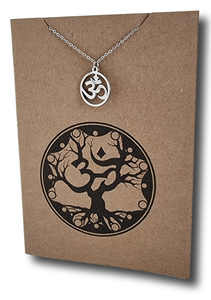 Ohm Pendant & Chain - Card 434