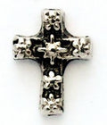 Pattern Cross Locket Charm-Charmed Jewellery