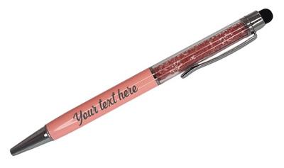 Personalized Crystal Stylus Pen - Coral*