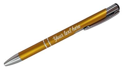 Personalized Engraved Pen - Gold*