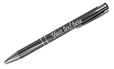 Personalized Engraved Pen - Grey*