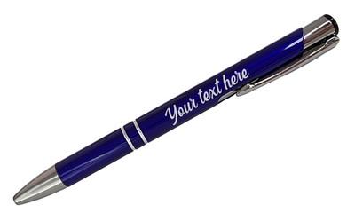 Personalized Engraved Pen - Navy Blue*