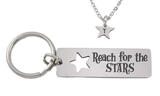 Personalized Star Keyring & Necklace Set-Charmed Jewellery
