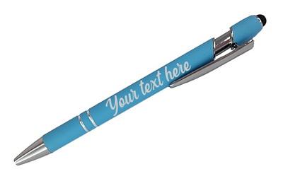 Personalized Stylus Pen - Light Blue*