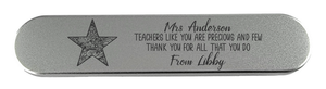 Personalized Teacher Gift Tin for Pens (Click for options)