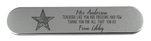 Personalized Teacher Gift Tin for Pens (Click for options)