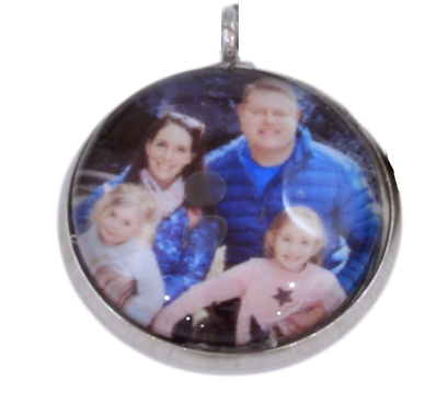 Photo Charm for bangles and keyrings