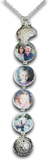Photo Pendant (includes chain&photos) Click product to upload images