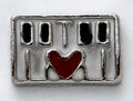 Piano Keys Locket Charm-Charmed Jewellery