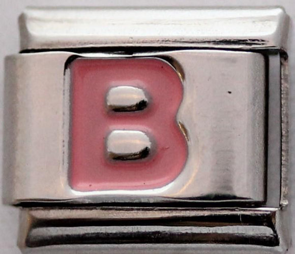 Pink Letter B-Charmed Jewellery
