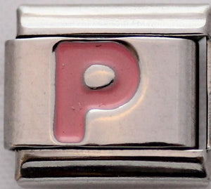 Pink Letter P-Charmed Jewellery