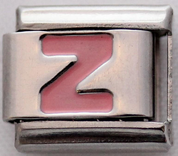 Pink Letter Z-Charmed Jewellery