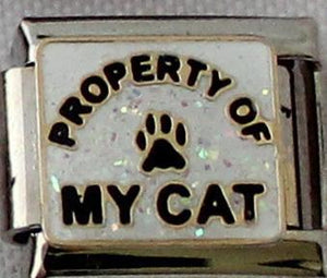 Property of my Cat 9mm Charm-Charmed Jewellery