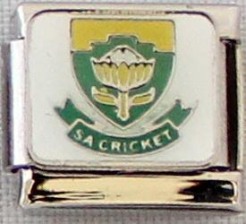 Protea SA Cricket 9mm Charm-Charmed Jewellery