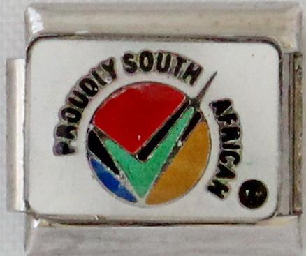 Proudly South African 9mm Charm-Charmed Jewellery
