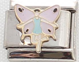 Purple Fairy 9mm Charm-Charmed Jewellery
