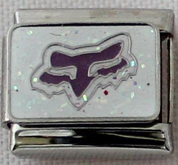 Purple Fox 9mm Charm-Charmed Jewellery