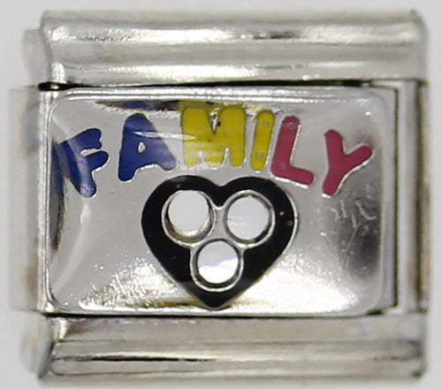 Rainbow Family 9mm Charm