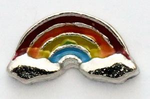 Rainbow Locket Charm-Charmed Jewellery