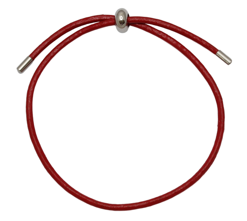 Red Adjustable Cord Bracelet (Fits Mini Charms)-Charmed Jewellery
