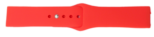 Universal Red Silicone Watch Band