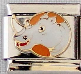 Rhino 9mm Charm-Charmed Jewellery