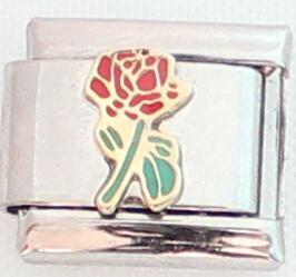 Rose 9mm Charm-Charmed Jewellery