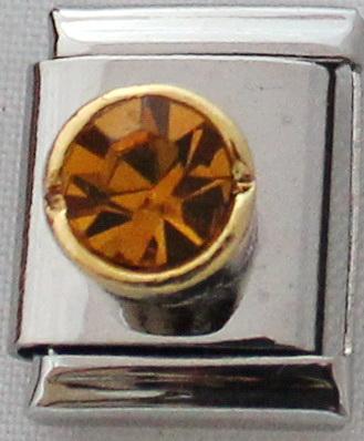 Round Birthstone November 13mm Charm-Charmed Jewellery