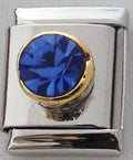 Round Birthstone September 13mm Charm-Charmed Jewellery